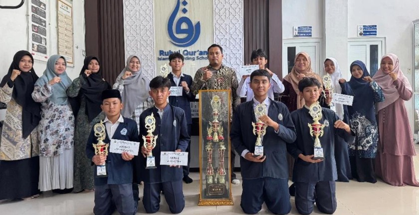MTs Ruhul Qur’ani Sabet Gelar Juara Umum APRESIASI Madrasah Aceh Barat 2026